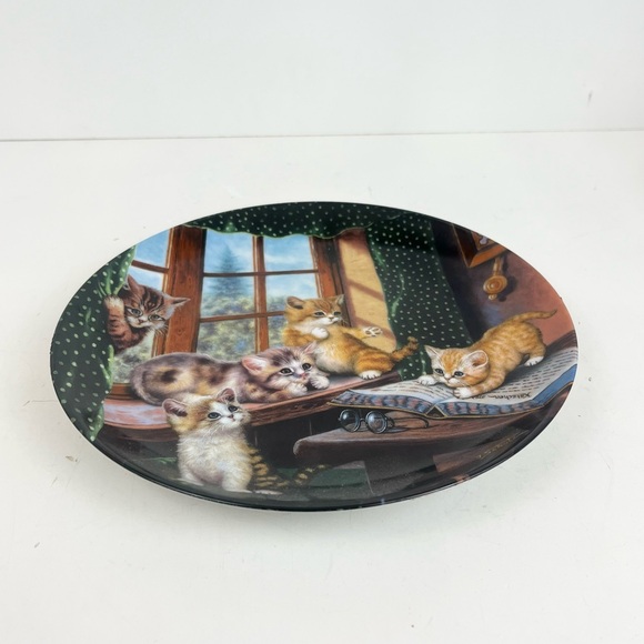 Vintage “Story Time ” Litter Rascals Collectors Plate - Picture 3 of 7